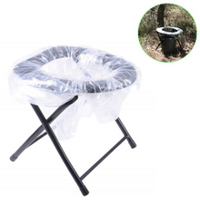 Load image into Gallery viewer, Portable Camping Toilet Seat Porta Potty