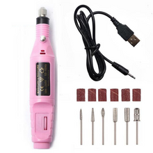 Load image into Gallery viewer, Portable Electric Nail File Drill Machine Kit