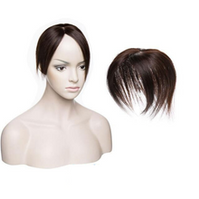 Load image into Gallery viewer, Human Hair Clip On Hair Topper Pieces For Women
