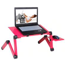 Load image into Gallery viewer, Adjustable Laptop Lap Desk Stand Tray