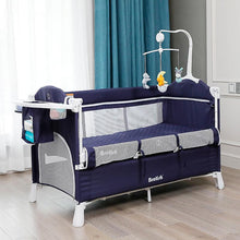 Load image into Gallery viewer, Premium Baby Bedside Bassinet Sleeper Crib