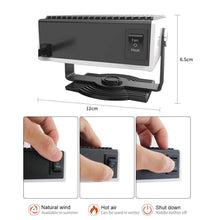 Load image into Gallery viewer, Premium Car Heater 12V Portable Plug In Heater