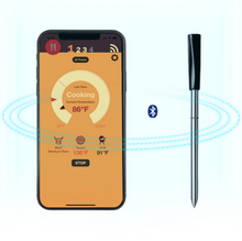 Load image into Gallery viewer, Wireless Digital Bluetooth Meat BBQ Thermometer