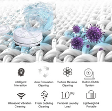 Load image into Gallery viewer, Portable Clothes Bucket Washing Machine