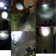 Load image into Gallery viewer, LED Bike Headlights 4000mAH
