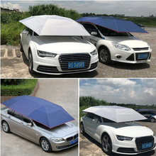 Load image into Gallery viewer, Heavy Duty Automatic Car Covering Canopy Tent Shelter