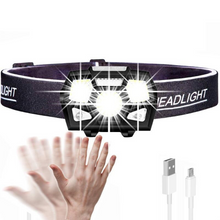 Load image into Gallery viewer, Bright Rechargeable LED Headlamp Light