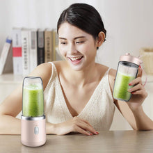 Load image into Gallery viewer, Portable Blender Fruit Juice Electric Smoothie Maker Bottle 400mL