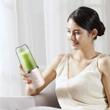 Load image into Gallery viewer, Portable Blender Fruit Juice Electric Smoothie Maker Bottle 400mL