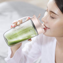 Load image into Gallery viewer, Portable Blender Fruit Juice Electric Smoothie Maker Bottle 400mL