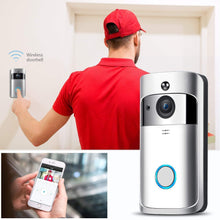 Load image into Gallery viewer, Wireless Smart Doorbell with Camera Video Ring Wifi Doorbell Camera