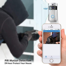 Load image into Gallery viewer, Wireless Smart Doorbell with Camera Video Ring Wifi Doorbell Camera