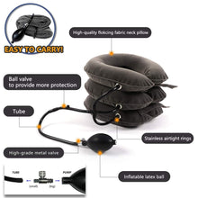 Load image into Gallery viewer, Inflatable Cervical Neck Traction Device Neck Stretcher Brace