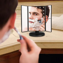 Load image into Gallery viewer, Lighted Makeup Mirror Large Adjustable Bright Led Face Vanity Mirror