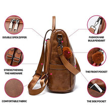 Load image into Gallery viewer, Women's Anti Theft Backpack Best Theft Proof Travel Backpack
