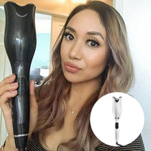 Load image into Gallery viewer, Premium Hair Curler Automatic Rotating Curling Iron Wand