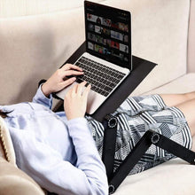 Load image into Gallery viewer, Adjustable Portable Laptop Stand Holder Table Tray For Bed