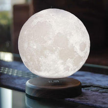 Load image into Gallery viewer, Levitating 3D Moon Lamp Glow Night Light