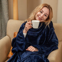 Load image into Gallery viewer, Snuggie Hoodie Blanket Oversized Comfy Sweatshirt Blanket