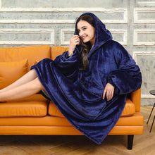 Load image into Gallery viewer, Snuggie Hoodie Blanket Oversized Comfy Sweatshirt Blanket