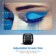 Load image into Gallery viewer, Mini Portable Projector Pocket Video Projector HD 1080p