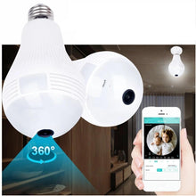 Load image into Gallery viewer, Maximum Security Light Bulb Camera Wireless Wifi Camera