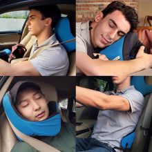 Load image into Gallery viewer, Premium Travel Neck Airplane Pillow with Hood