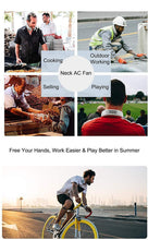 Load image into Gallery viewer, Portable Air Conditioner Neck Fan Mini AC Unit USB Rechargeable