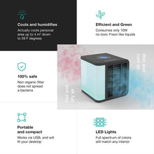 Load image into Gallery viewer, EvaPolar Portable Air Conditioner Mini Quiet AC Unit Room Countertop Cooler