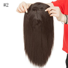 Load image into Gallery viewer, Clip On Hair Topper Pieces Synthetic Wiglet For Women