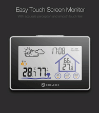 Load image into Gallery viewer, Indoor Outdoor Home Weather Station