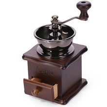 Load image into Gallery viewer, Antique Manual Hand Coffee Burr Grinder