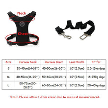 Load image into Gallery viewer, Dog Car Harness Seat Belt Restraint