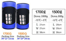 Load image into Gallery viewer, Winter Lightweight Backpacking Sleeping Bag For Cold Weather