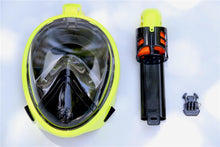 Load image into Gallery viewer, Premium Full Face Snorkel Underwater Mask