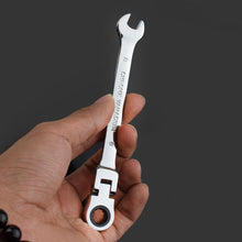Load image into Gallery viewer, Flex Head Ratcheting Metric Wrench Set
