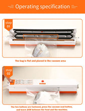 Load image into Gallery viewer, Food Vacuum Packaging Sealer Machine
