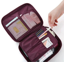 Load image into Gallery viewer, Travel Cosmetic Makeup Organizer Bag