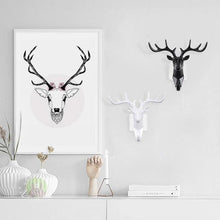 Load image into Gallery viewer, Deer Head Key Holder Hooks For Wall