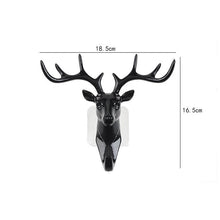 Load image into Gallery viewer, Deer Head Key Holder Hooks For Wall