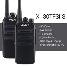 Load image into Gallery viewer, Long Range Waterproof Walkie Talkie Radio 400-470MHz