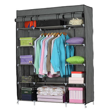 Load image into Gallery viewer, Portable Wardrobe Clothes Closet Heavy Duty Storage Organizer