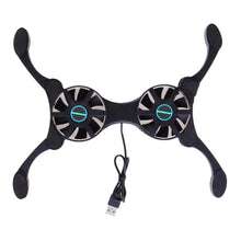 Load image into Gallery viewer, Laptop Cooling Fans Pad