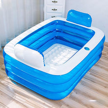 Load image into Gallery viewer, Portable Stand Alone Inflatable Bathtub For Adults