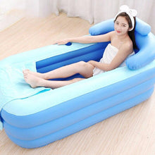 Load image into Gallery viewer, Portable Stand Alone Inflatable Bathtub For Adults