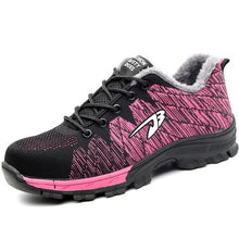 Load image into Gallery viewer, Women's Steel Toe Safety Work Shoes Fashionable