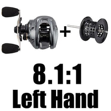 Load image into Gallery viewer, Premium Baitcaster Fisher Reel - Silver