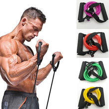 Load image into Gallery viewer, Workout Exercise Resistance Bands Set For Arms/Legs