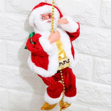 Load image into Gallery viewer, Climbing Santa Ladder Christmas Toy