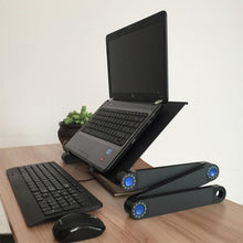 Load image into Gallery viewer, Adjustable Laptop Lap Desk Stand Tray